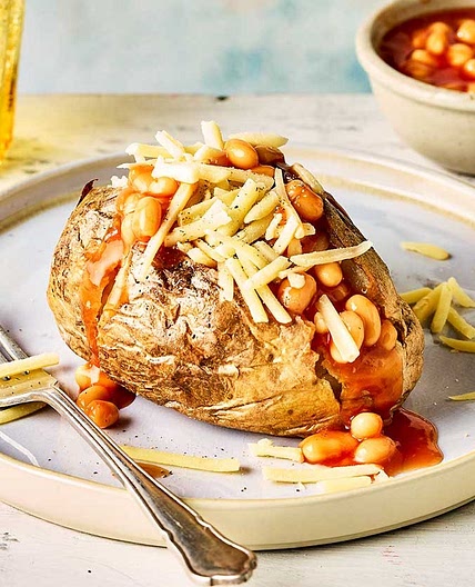 Air fryer baked potatoes