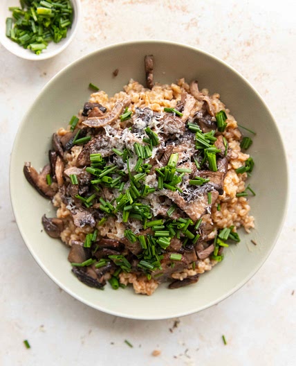 wild mushroom farro