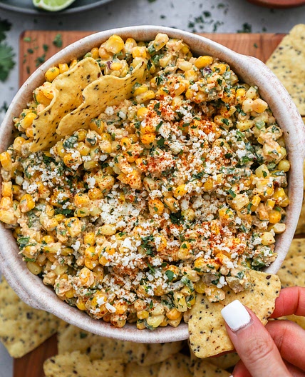 Easy Mexican Street Corn Dip