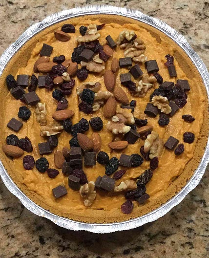 Pumpkin Pudding Pie