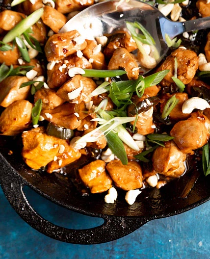 Keto Kung Pao Chicken