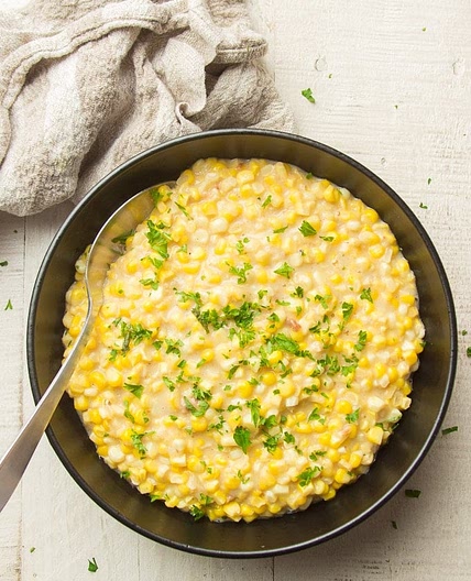 Vegan Creamed Corn