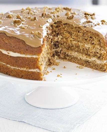 The ultimate makeover: Coffee walnut cake