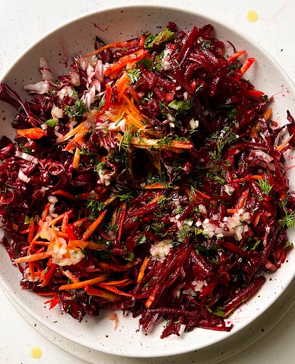 Grated Beet Salad