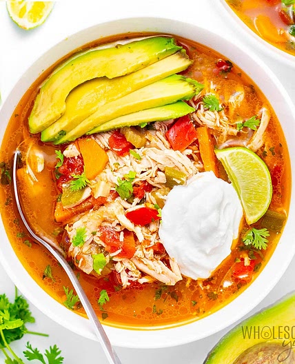 Mexican Chicken Soup (Caldo De Pollo)