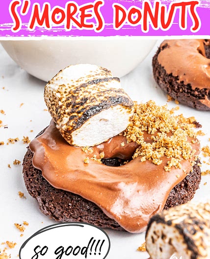 S'MORES DOUGHNUTS RECIPE