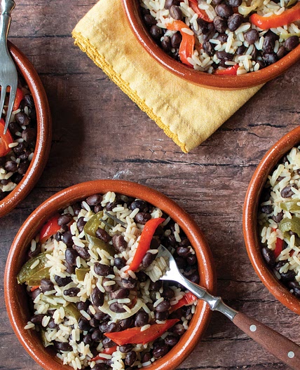 Sheet-Pan Cuban Rice and Beans