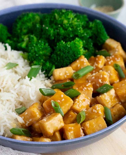Vegan Orange Chicken