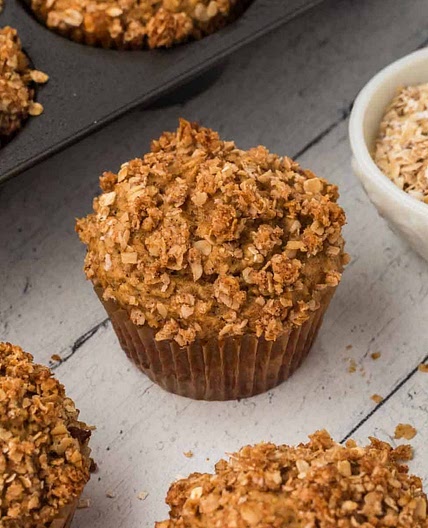 Oatmeal Applesauce Muffins