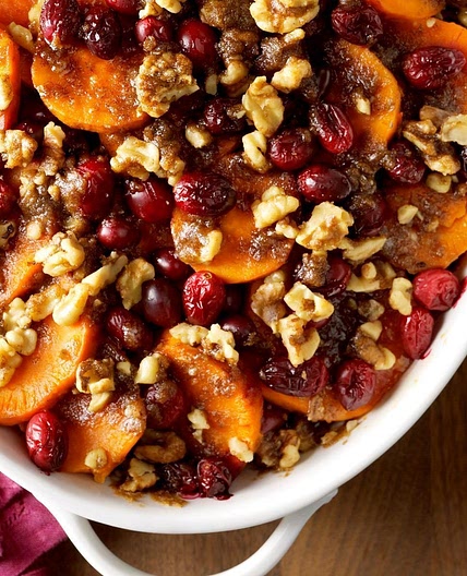 Sweet Potato Cranberry Bake