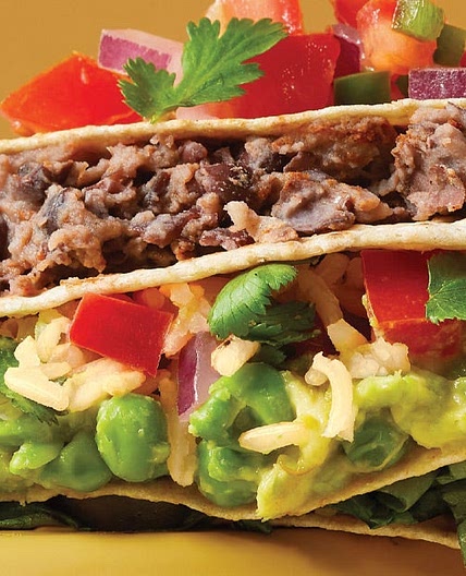 Fold-Up Rice and Black Bean Quesadillas