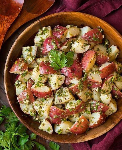 Garlic-Herb Potato Salad