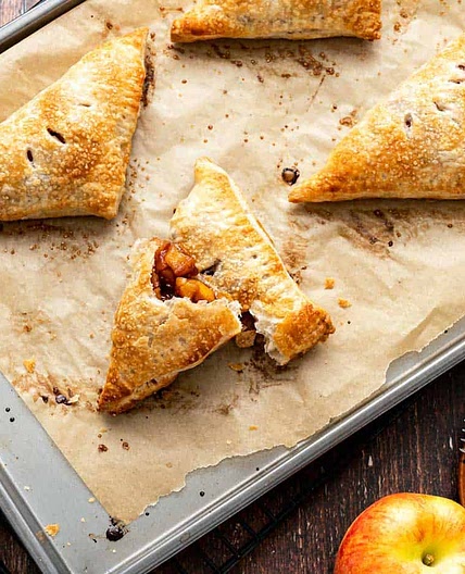 Vegan Puff Pastry Apple Turnover
