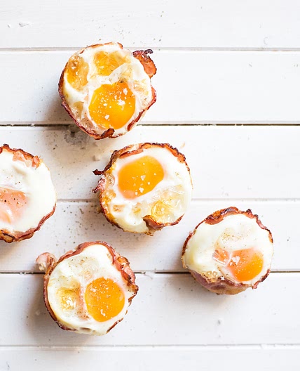 Bacon and egg muffin cups