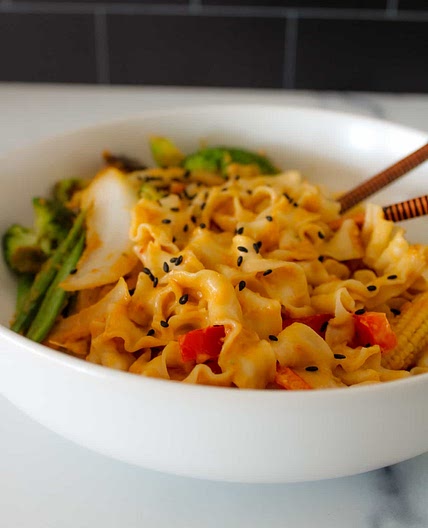 Spicy Cashew Butter Ramen