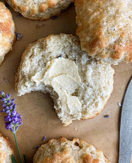 Lavender Biscuits
