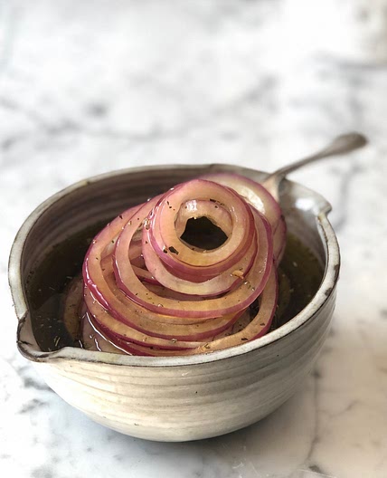 Marinated Red Onions MAGIC ELIXIRS (TM)