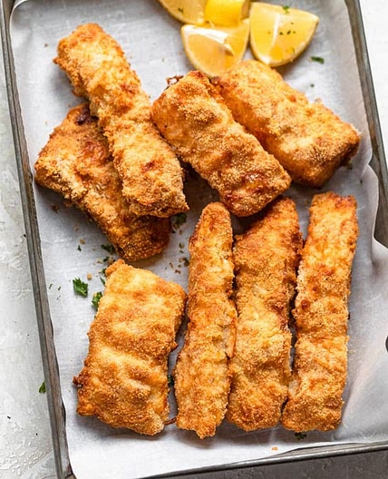 Air Fryer Fish & Chips