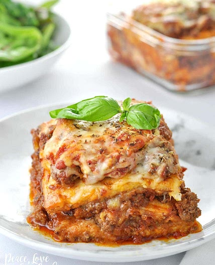 "Just Like The Real Thing" Keto Lasagna