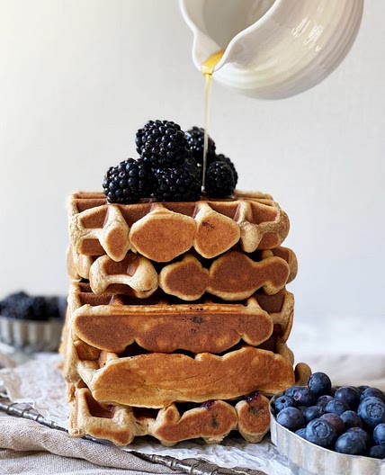 The Best High Protein Paleo Waffles