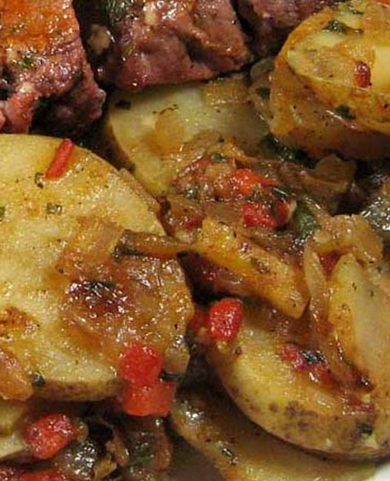 Basque-Style Potatoes