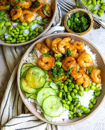 Honey Sriracha Shrimp