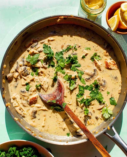 Simple Pork Stroganoff