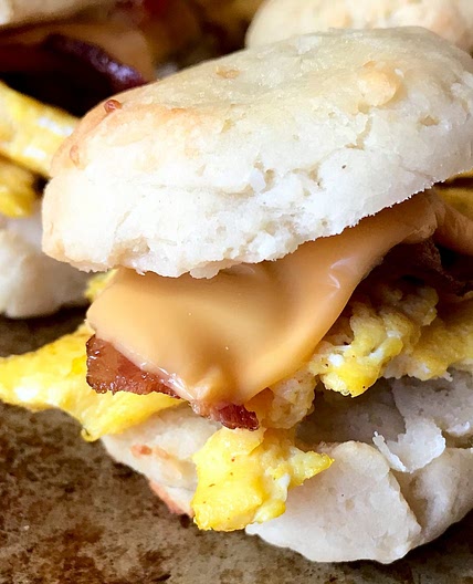 Bacon, Egg, and Cheese Biscuits