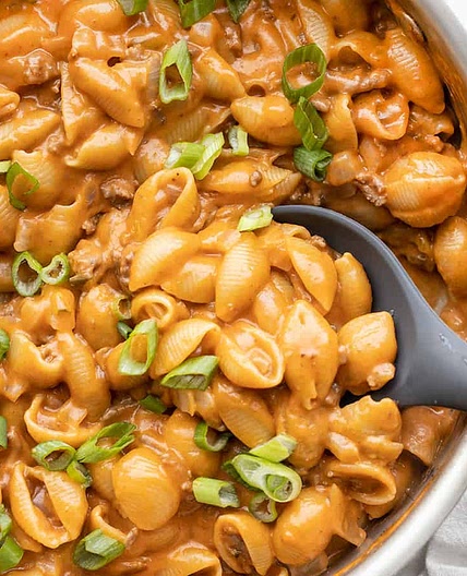 One Pot Cheeseburger Pasta