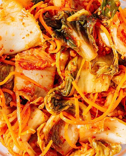 Easy Beginner Kimchi (No Fish Sauce)