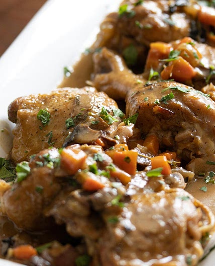 Coq Au Vin Blanc