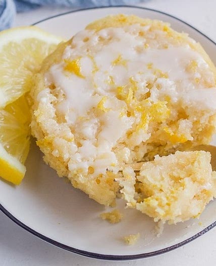 Lemon Mug Cake Recipe