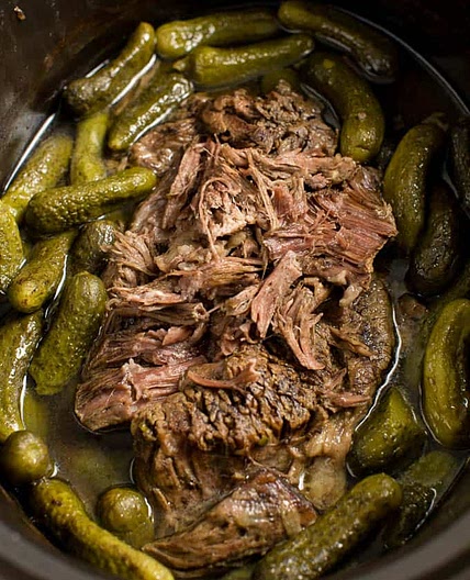 Dill Pickle Roast Beef