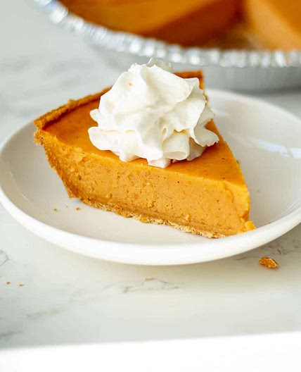 Sweet Potato Pie with Graham Cracker Crust