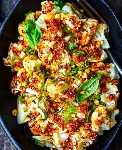 Chili Crisp Cauliflower