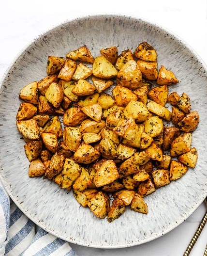 Easy Diced Air Fryer Potatoes