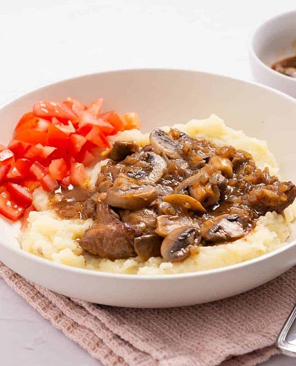 Beef Cube Steak in Crock Pot