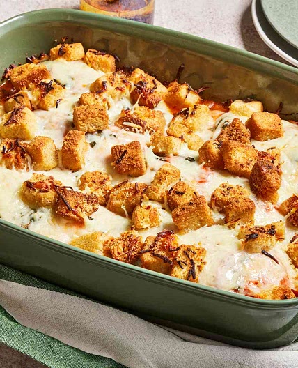 The Best Parmesan Chicken Bake