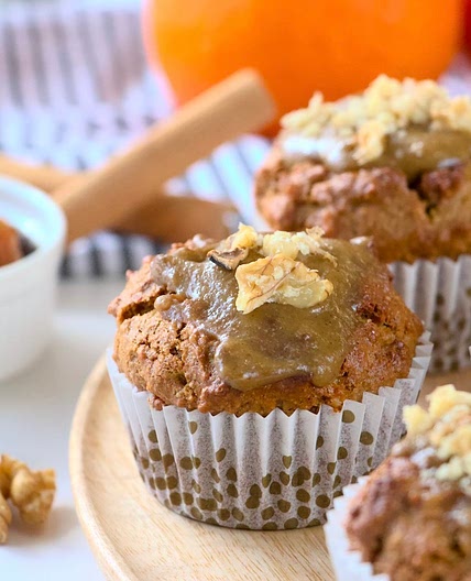 Sweet Tahini Cupcakes