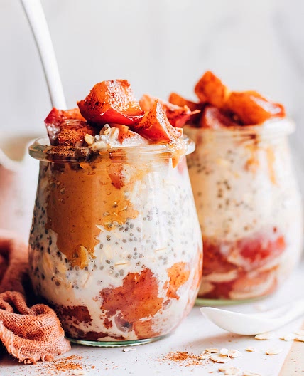Apple Pie Overnight Oats