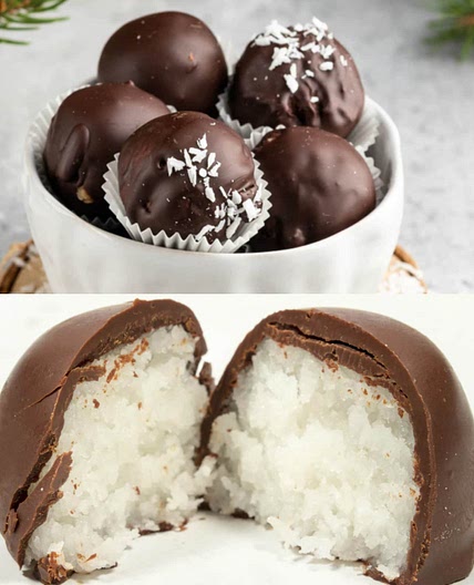 Chocolate Coconut Balls