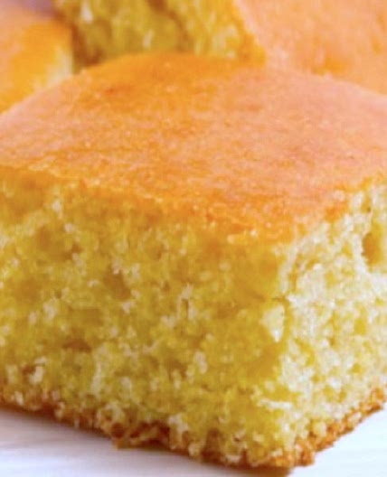 Maple-Butter Glazed Corn Bread