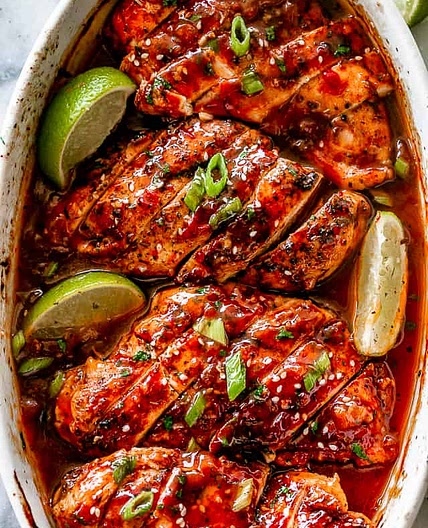 Honey Sriracha Chicken