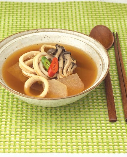 오징어 버섯찌개 만드는 법