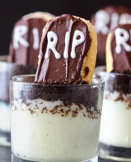 RIP Halloween Dessert Shooters Recipe