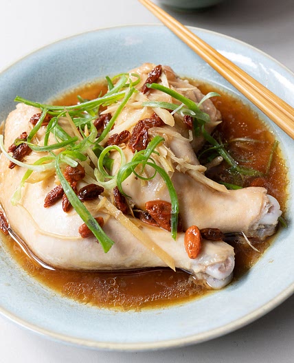 Steamed Ginger Chicken