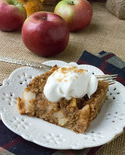 Keto Low Carb Apple Dump Cake