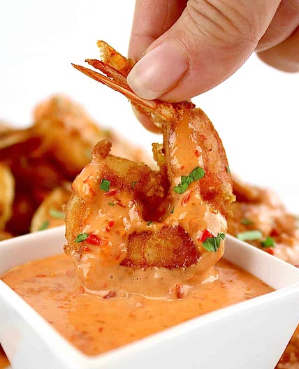 Keto Bang Bang Shrimp