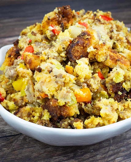 Cornbread & Sausage Stuffing Recipe