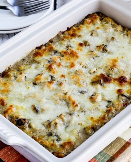 Chicken Alfredo Lasagna Casserole